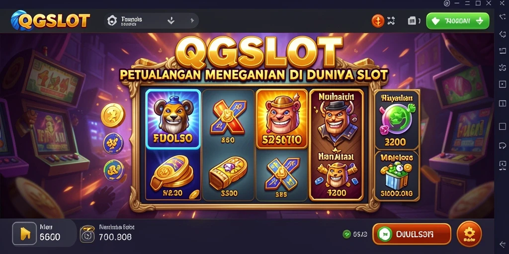 Screenshot QQSLOT menampilkan aksi mendebarkan di dunia slot.